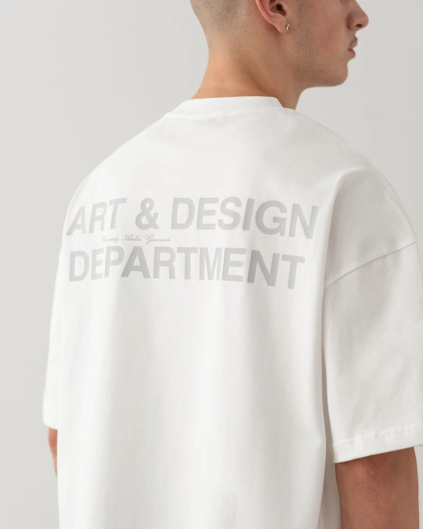 ART & DESIGN OVERSIZED SHIRT WHITE - REVERENTY