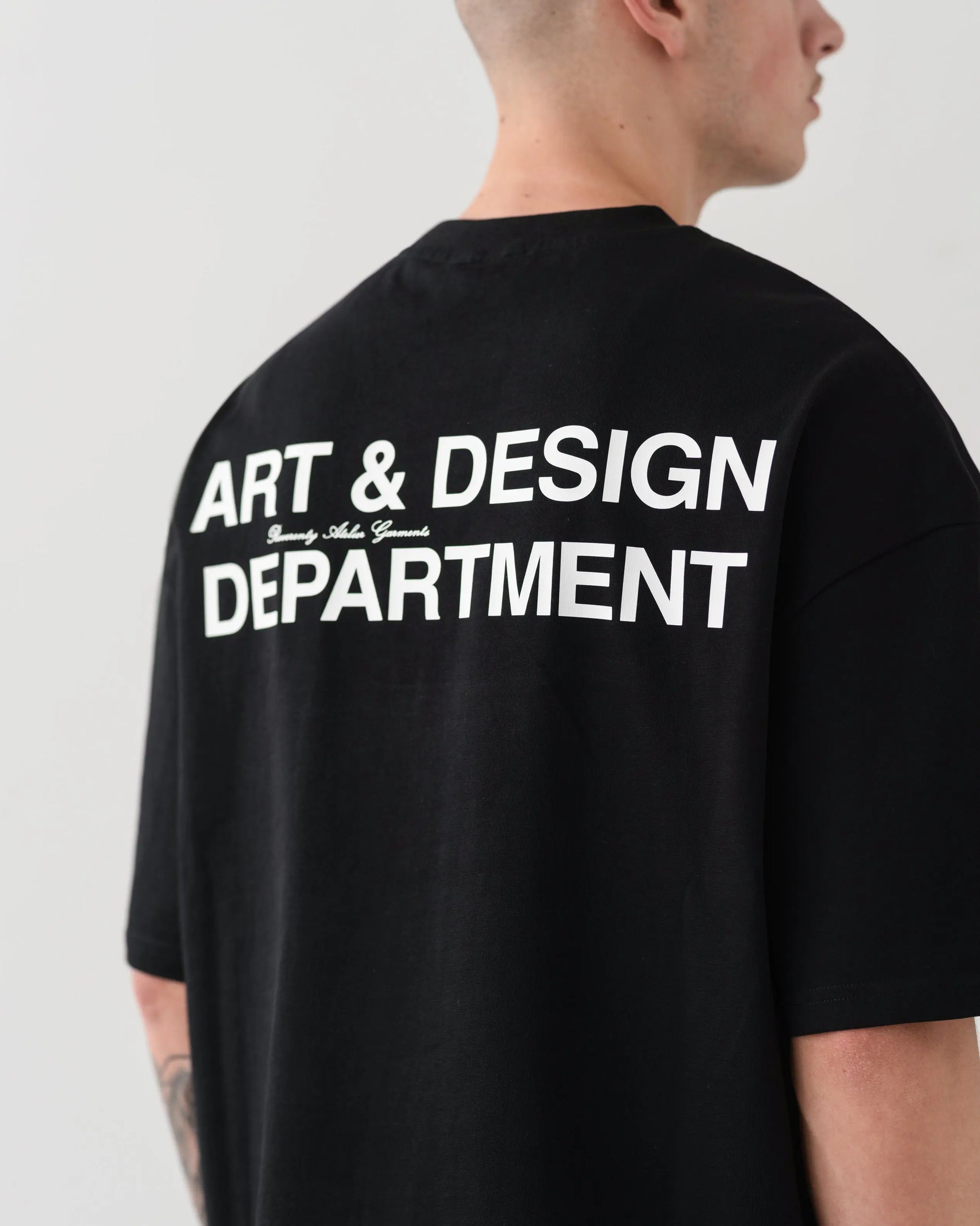 ART & DESIGN OVERSIZED SHIRT BLACK - REVERENTY