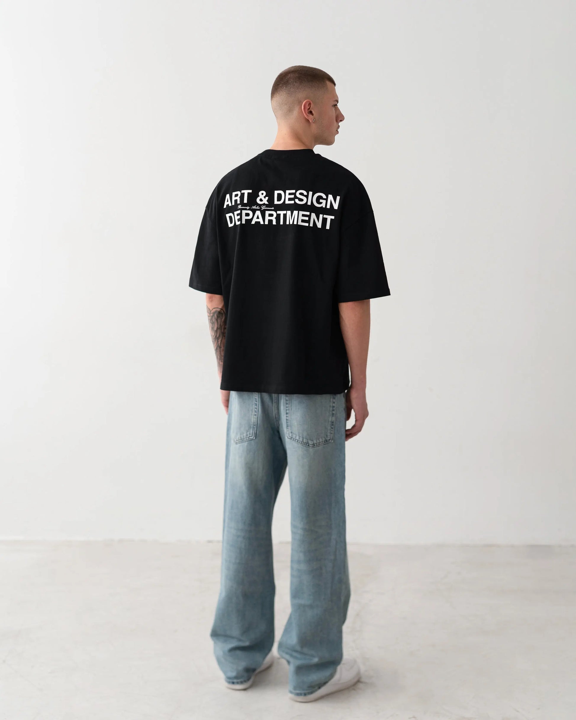 ART & DESIGN OVERSIZED SHIRT BLACK - REVERENTY