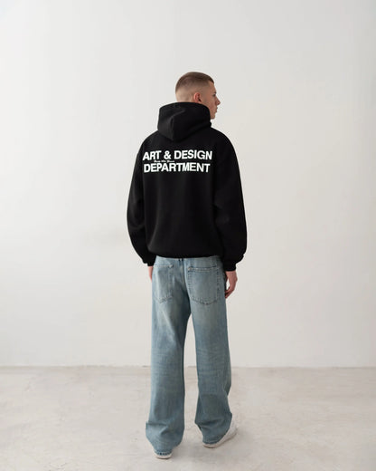 ART & DESIGN HOODIE BLACK - REVERENTY