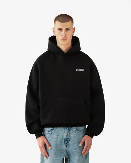 ART & DESIGN HOODIE BLACK - REVERENTY