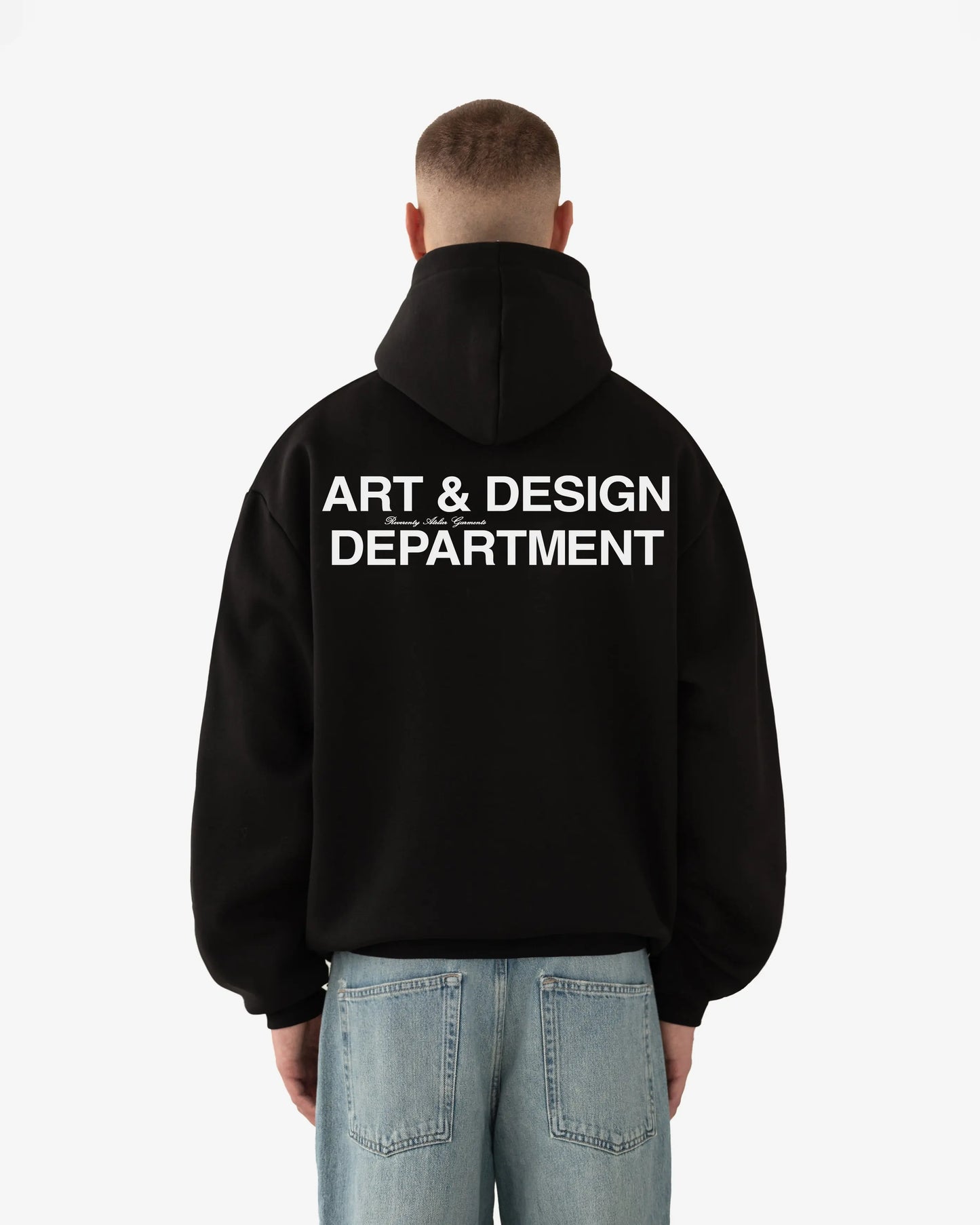 ART & DESIGN HOODIE BLACK - REVERENTY
