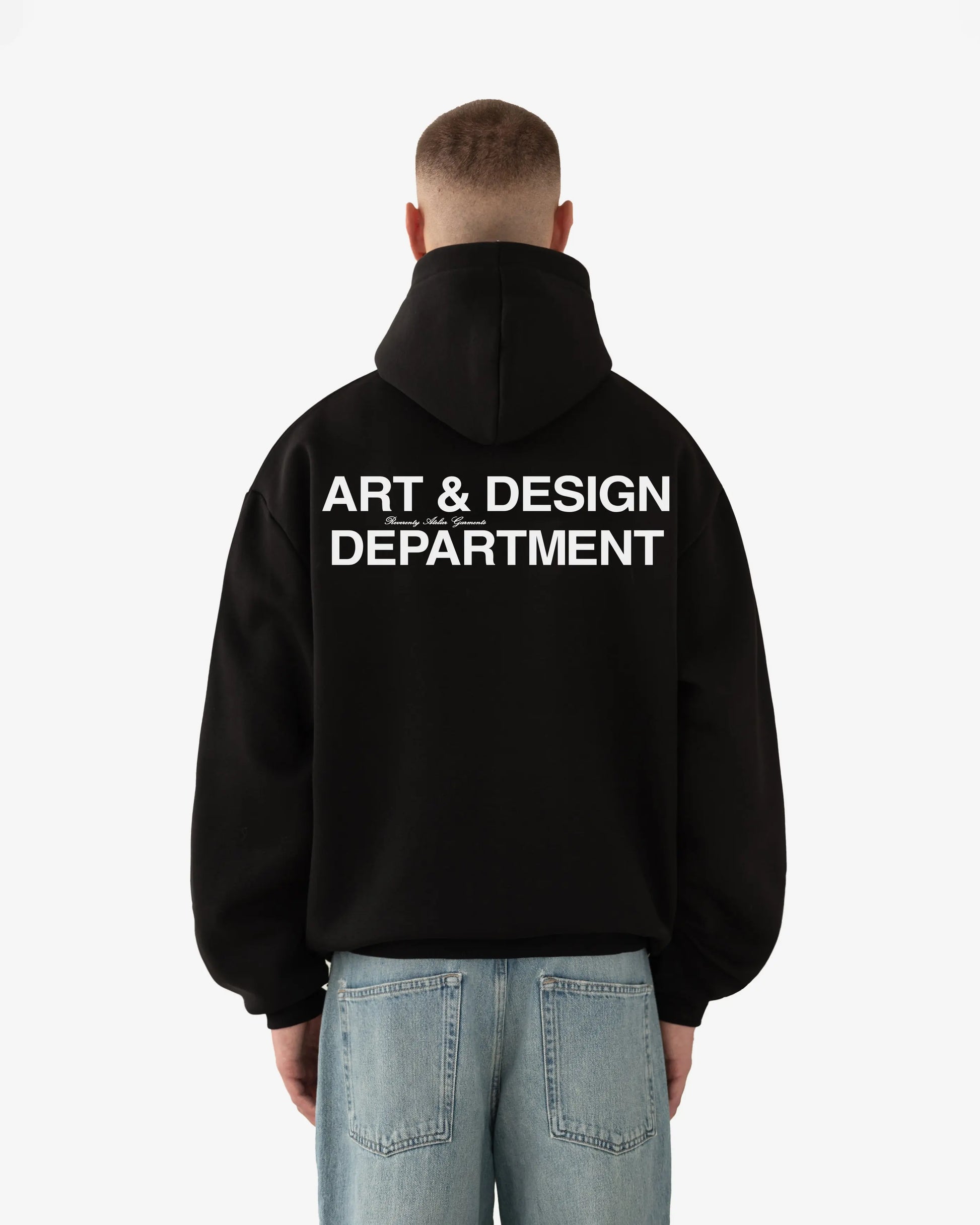 ART & DESIGN HOODIE BLACK - REVERENTY