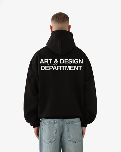 ART & DESIGN HOODIE BLACK - REVERENTY