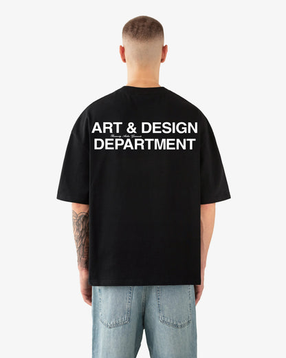 ART & DESIGN OVERSIZED SHIRT BLACK - REVERENTY