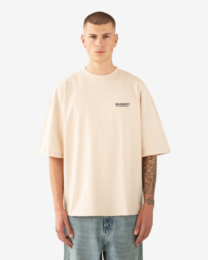 ART & DESIGN OVERSIZED SHIRT CREAM - REVERENTY