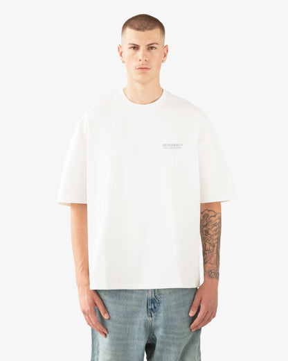 ART & DESIGN OVERSIZED SHIRT WHITE - REVERENTY