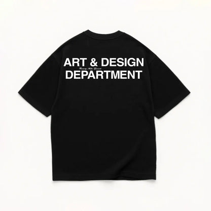 ART & DESIGN OVERSIZED SHIRT BLACK - REVERENTY
