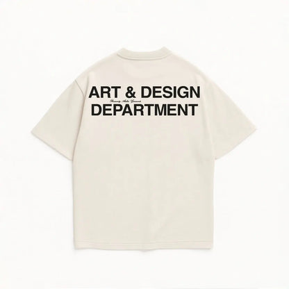 ART & DESIGN OVERSIZED SHIRT CREAM - REVERENTY