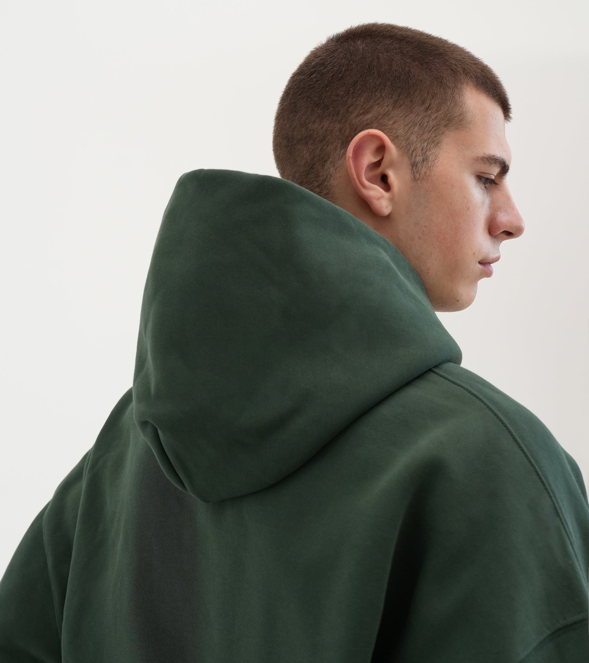 REV HOODIE PINE GREEN - REVERENTY