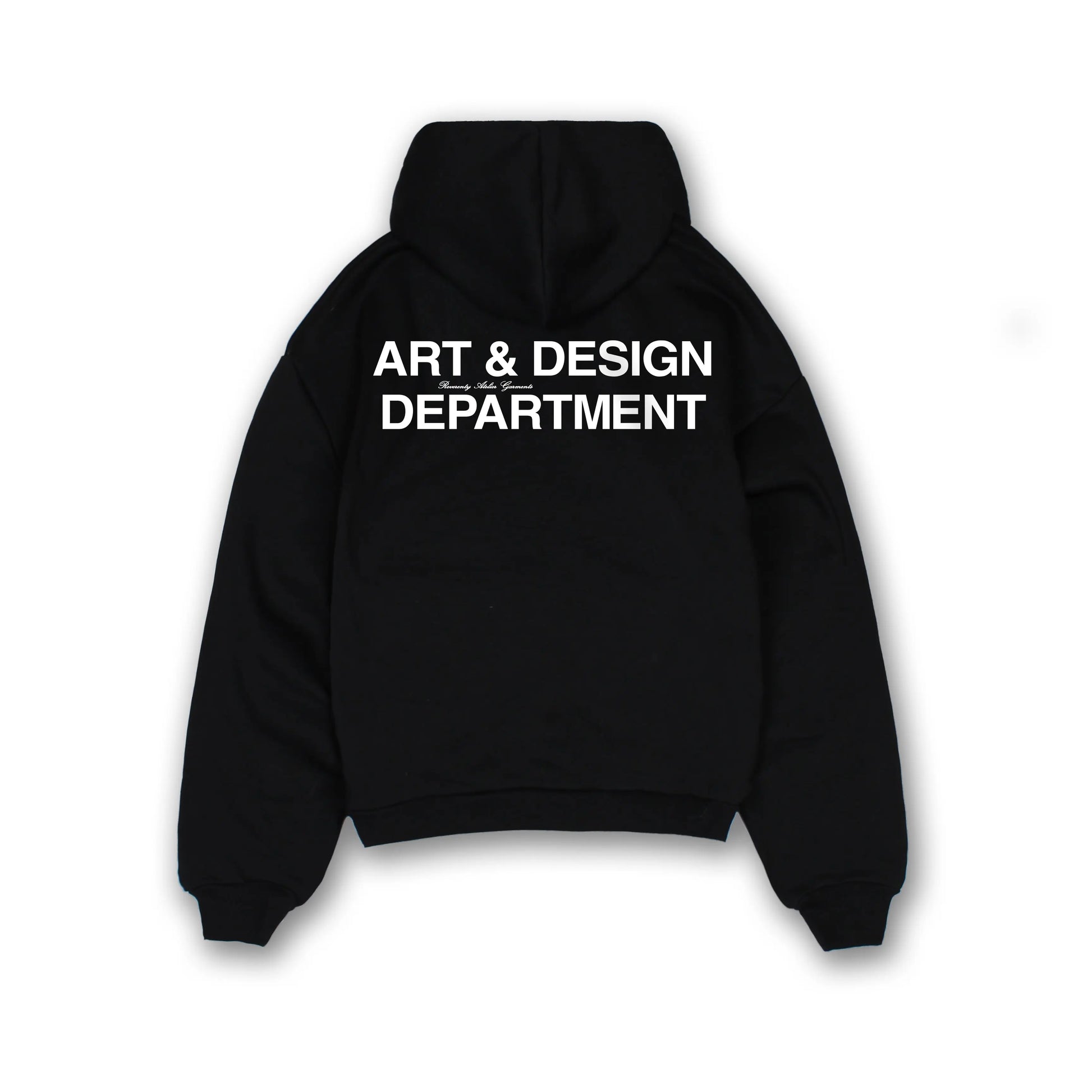 ART & DESIGN HOODIE BLACK - REVERENTY