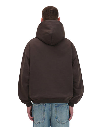 REV HOODIE CHOC BROWN - reverenty
