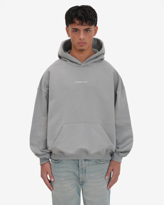 REV HOODIE GRAY FLANNEL