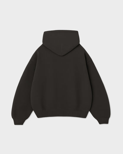 REV HOODIE CHOC BROWN - reverenty