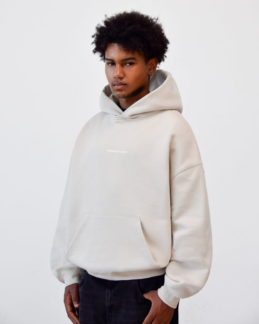 REV HOODIE BONE - REVERENTY