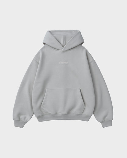 REV HOODIE GRAY FLANNEL - reverenty