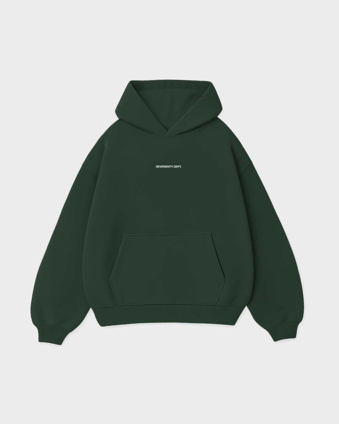 REV HOODIE PINE GREEN - REVERENTY
